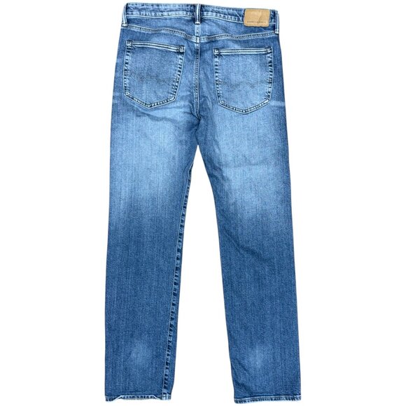 Men's AMERICAN EAGLE Flex Relaxed Straight‎ Jeans | Size 32W X 34L - Picture 2 of 10